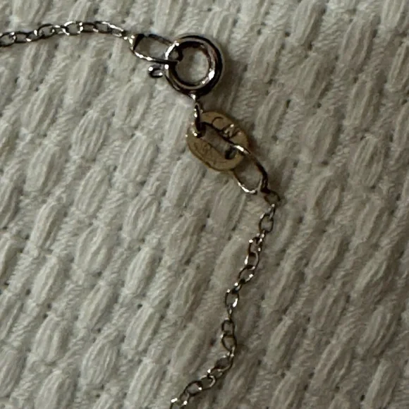 Silver Treble Clef Pendant Necklace - Picture 5 of 7